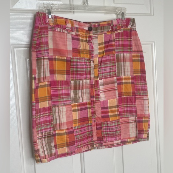 Vintage Y2K Tommy Hilfer multi color patchwork skirt | 0 - Picture 1 of 9